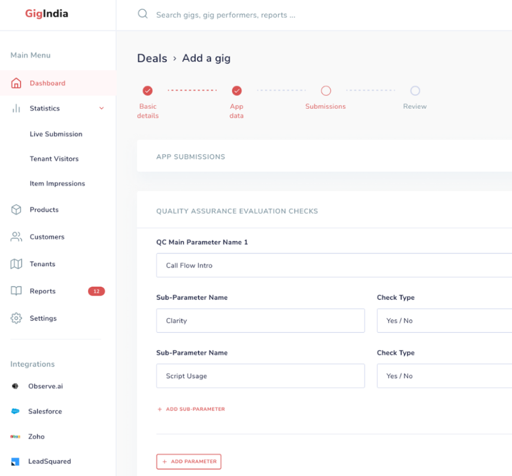GigIndia Screenshot 1