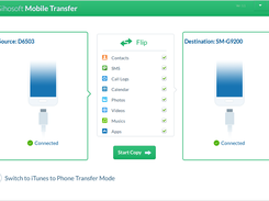 Gihosoft mobile transfer screenshot