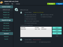 Gilisoft USB Lock Screenshot 1