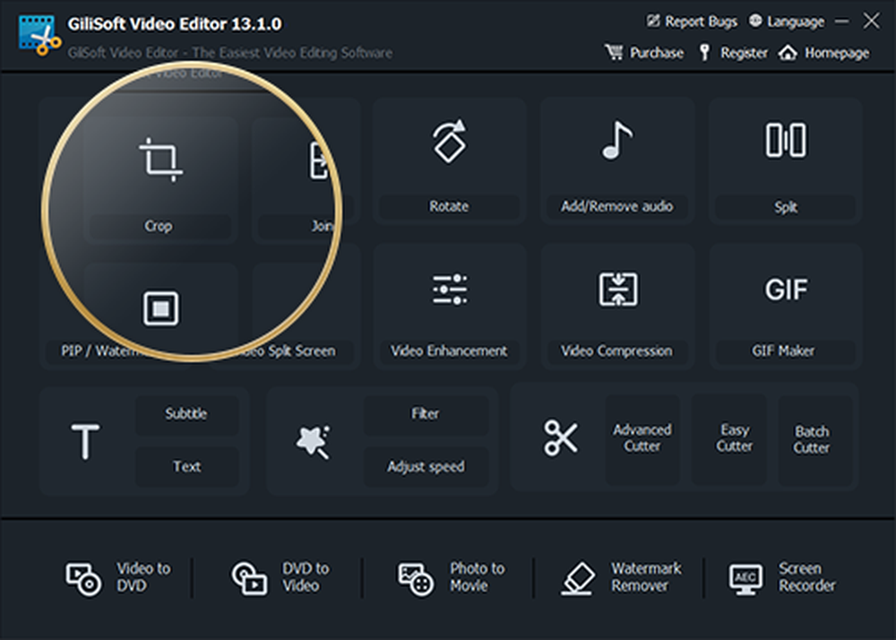 Gilisoft Video Editor Screenshot 1
