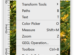 Tools > Image Registration
