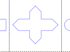 Shape cross