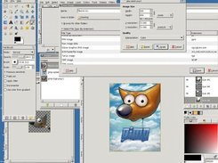 ScreenShot from and using GIMPVS