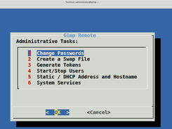 Administrative Menu