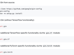 Gin Config Screenshot 1