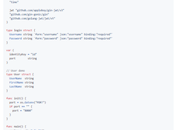 Gin JWT Middleware Screenshot 1