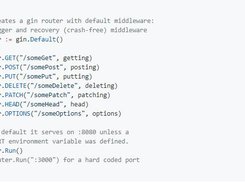 Using GET, POST, PUT, PATCH, DELETE and OPTIONS