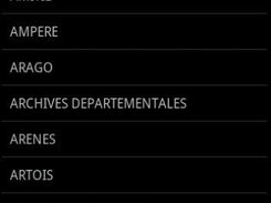 Liste de toutes les stations