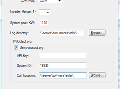 SolarConfig screenshot