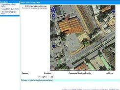 Generated map of DGPS data
