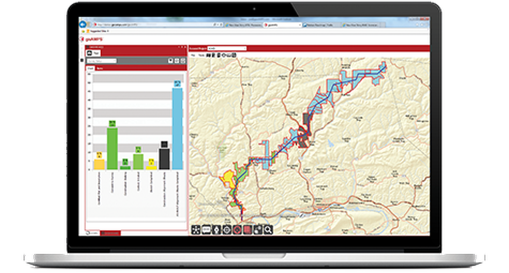 gisAMPS Screenshot 1