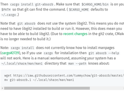 git absorb Screenshot 1