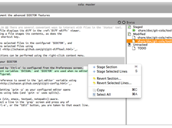 Git Cola Screenshot 3