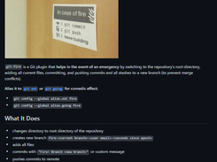 git-fire Screenshot 1