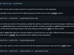Git Subtree Splitter Screenshot 1