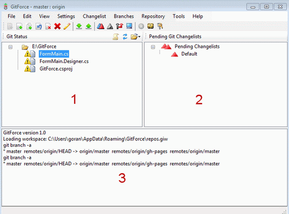 GitForce Screenshot 1