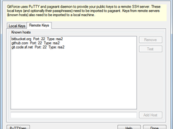 Manage SSH keys