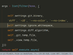 GitGutter Screenshot 1