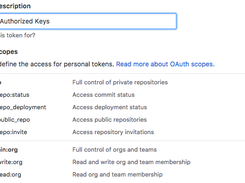 Github Authorized Keys Screenshot 1