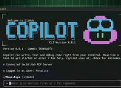 GitHub Copilot CLI Screenshot 1