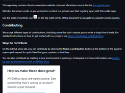 GitHub Docs Screenshot 1