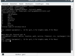 GitinCLI version start, menu