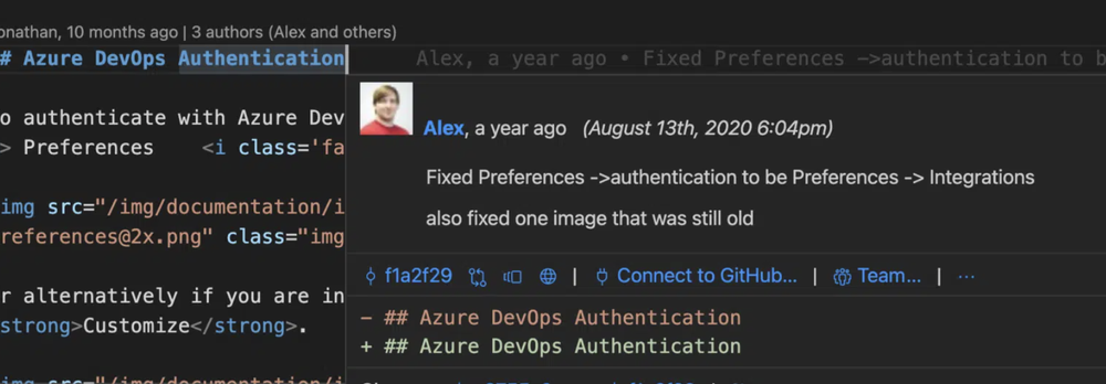 GitLens Screenshot 1