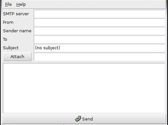 gitmail main window
