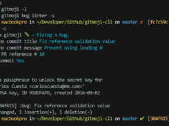gitmoji-cli Screenshot 1