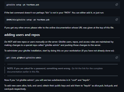 Gitolite Screenshot 2