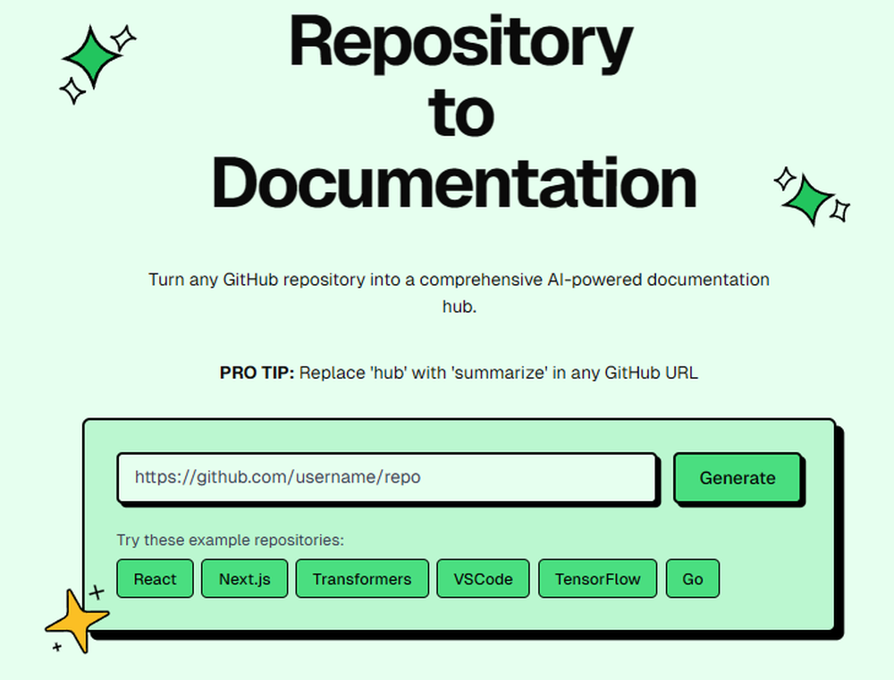 GitSummarize Screenshot 1