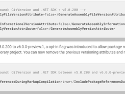 GitVersion Screenshot 1