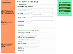 Controls Page