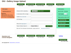 Upload Page
