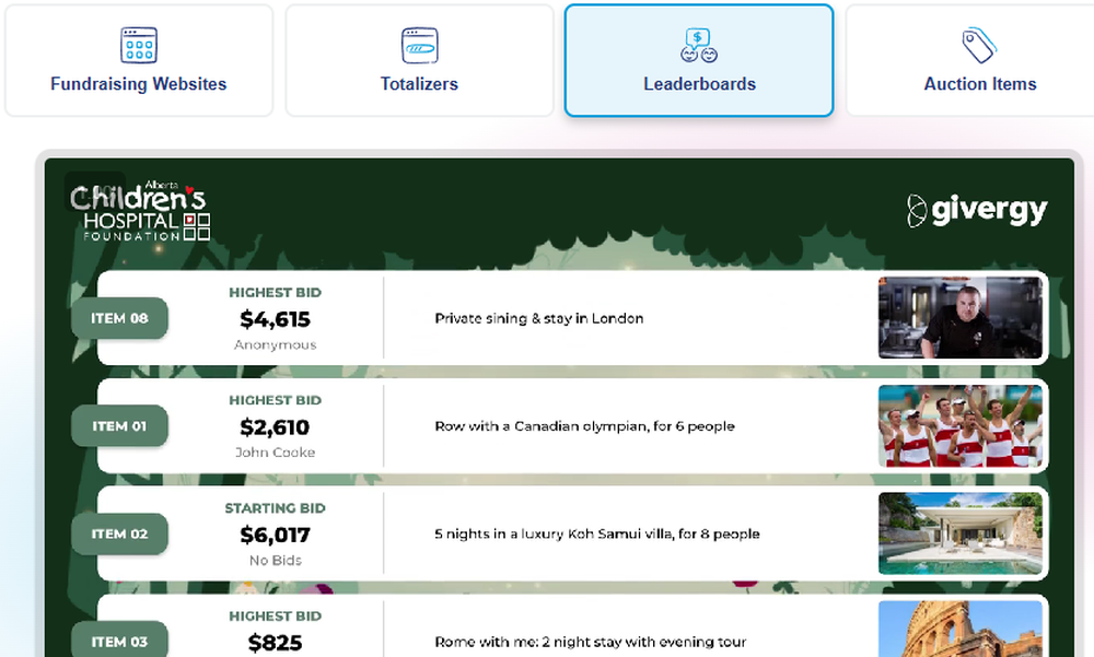 Givergy Screenshot 1