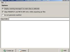 GJar main window for EN (or missing) locale