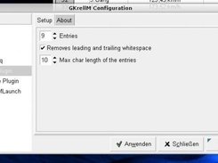 gkrellm-clipp configuration tab