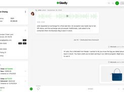 Customer conversation with call summary capabilities