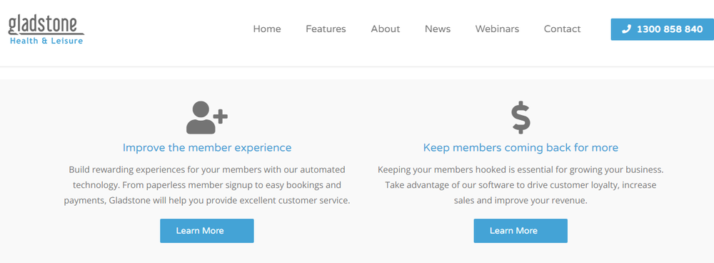Gladstone Health & Leisure Screenshot 1