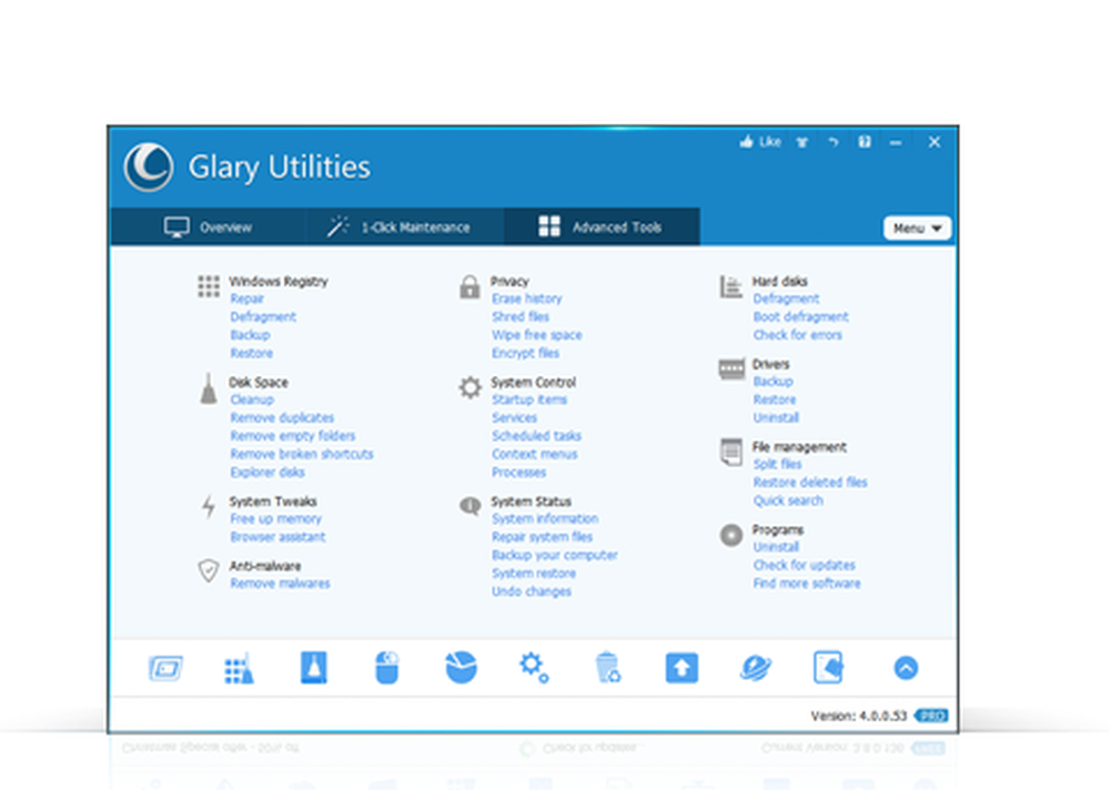 Glary Utilities Screenshot 1