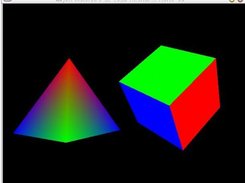 Cube and pyramid (NeHe lesson 5)