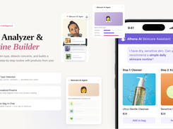 Skin analyzer and routine buidlers for skincare brands
