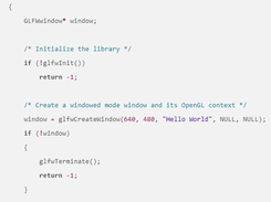 GLFW Screenshot 1