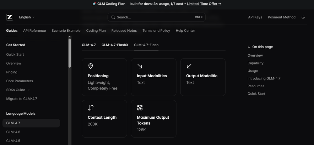 GLM-4.7-Flash Screenshot 1