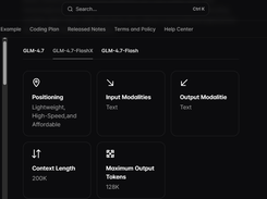 GLM-4.7-FlashX Screenshot 2