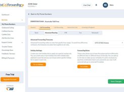 Global Call Forwarding Screenshot 1