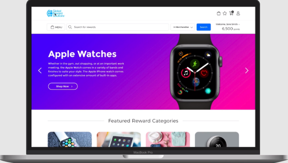 Global Rewards Solutions Screenshot 1