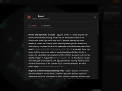 Global Threat & Event Intelligence Map Screenshot 2