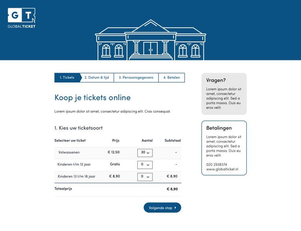 Global Ticket Screenshot 1