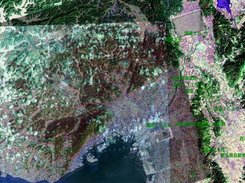 distributed satelite images viewed by COSMOS
